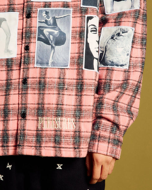 PLEASURES VODKA FLANNEL Mens Apparel - MENS APPAREL